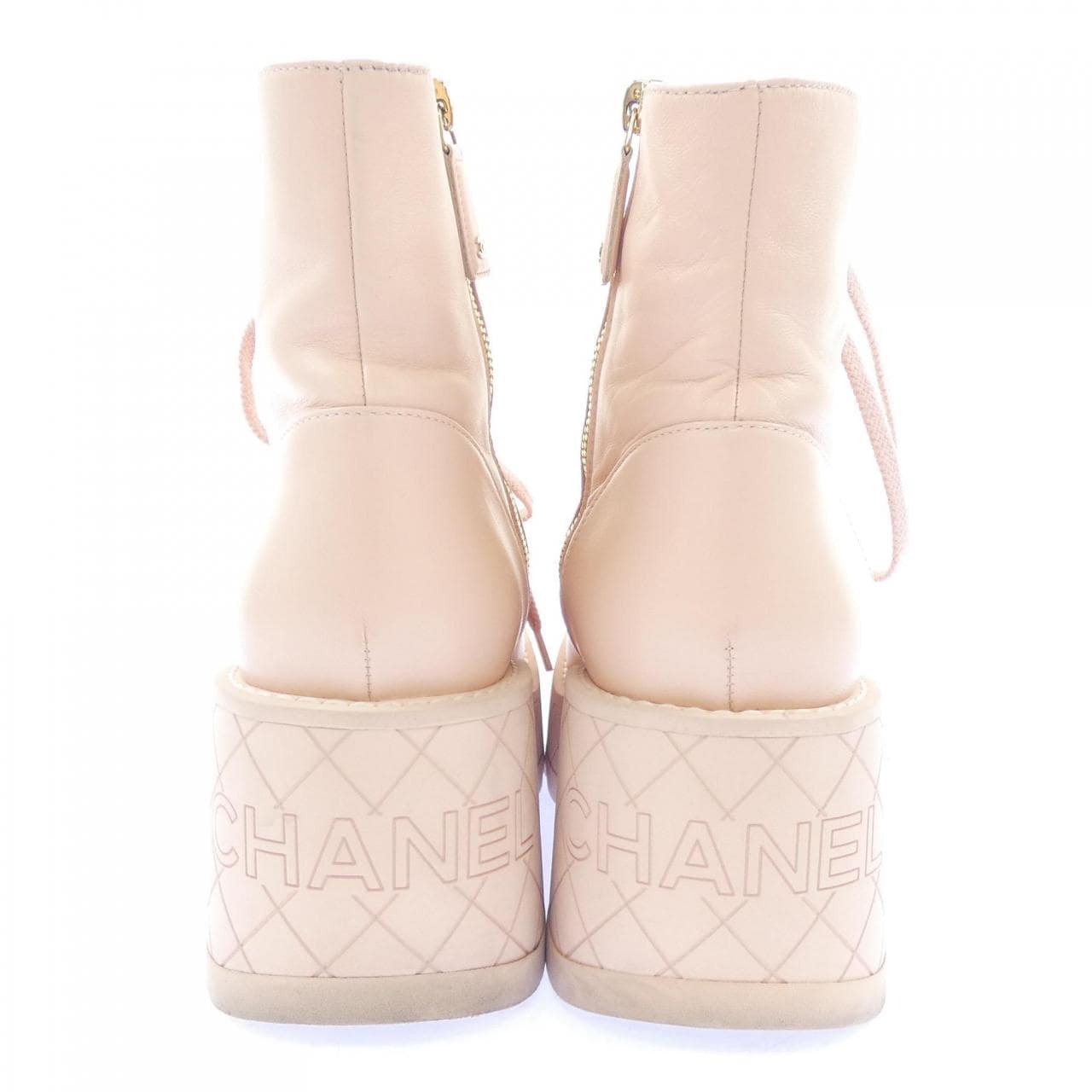シャネル CHANEL コンバットブーツ COMBAT BOOTS G45388X01000 ブーツ