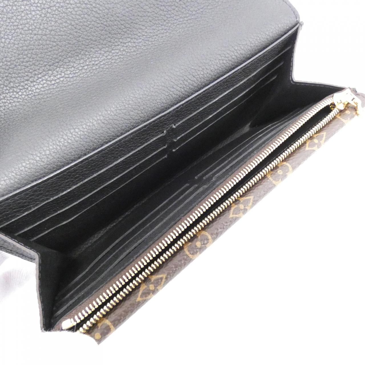 LOUIS VUITTON Monogram Portefeuille Double V M64319 Wallet