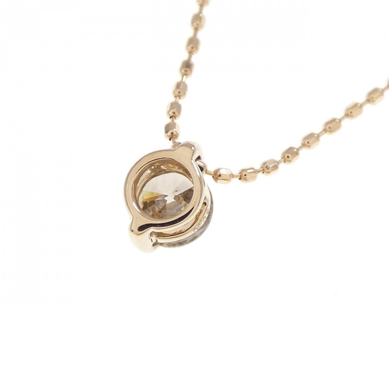 K18PG ダイヤモンド ネックレス 0.30CT