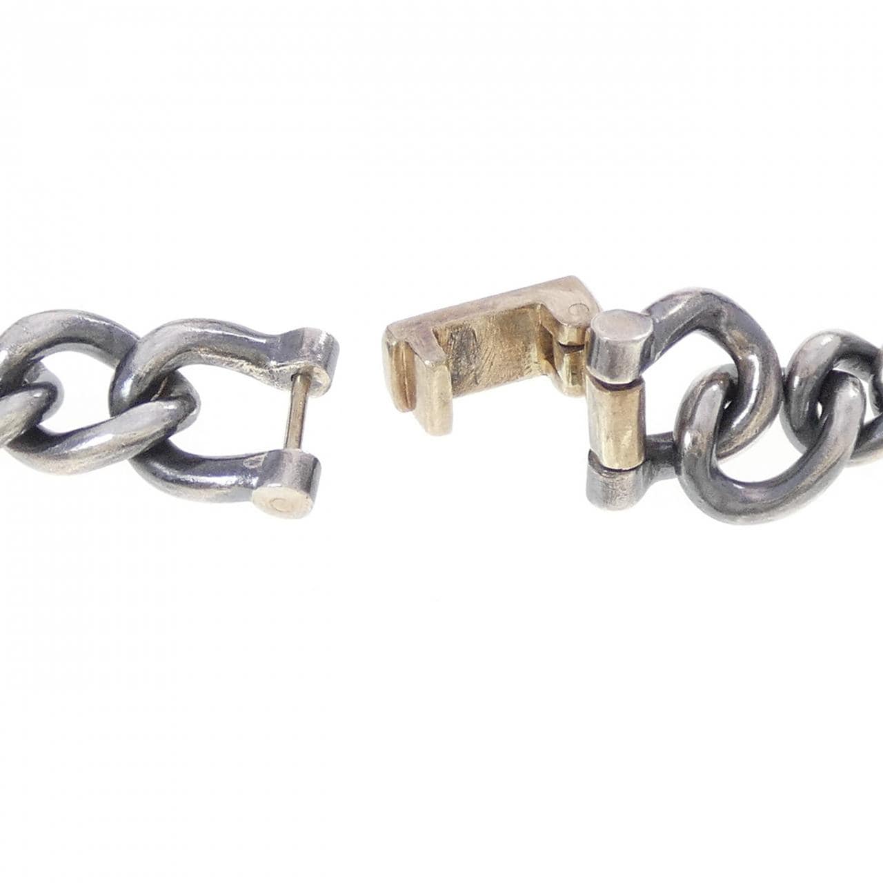 ハム K10YG/シルバー ブレスレット