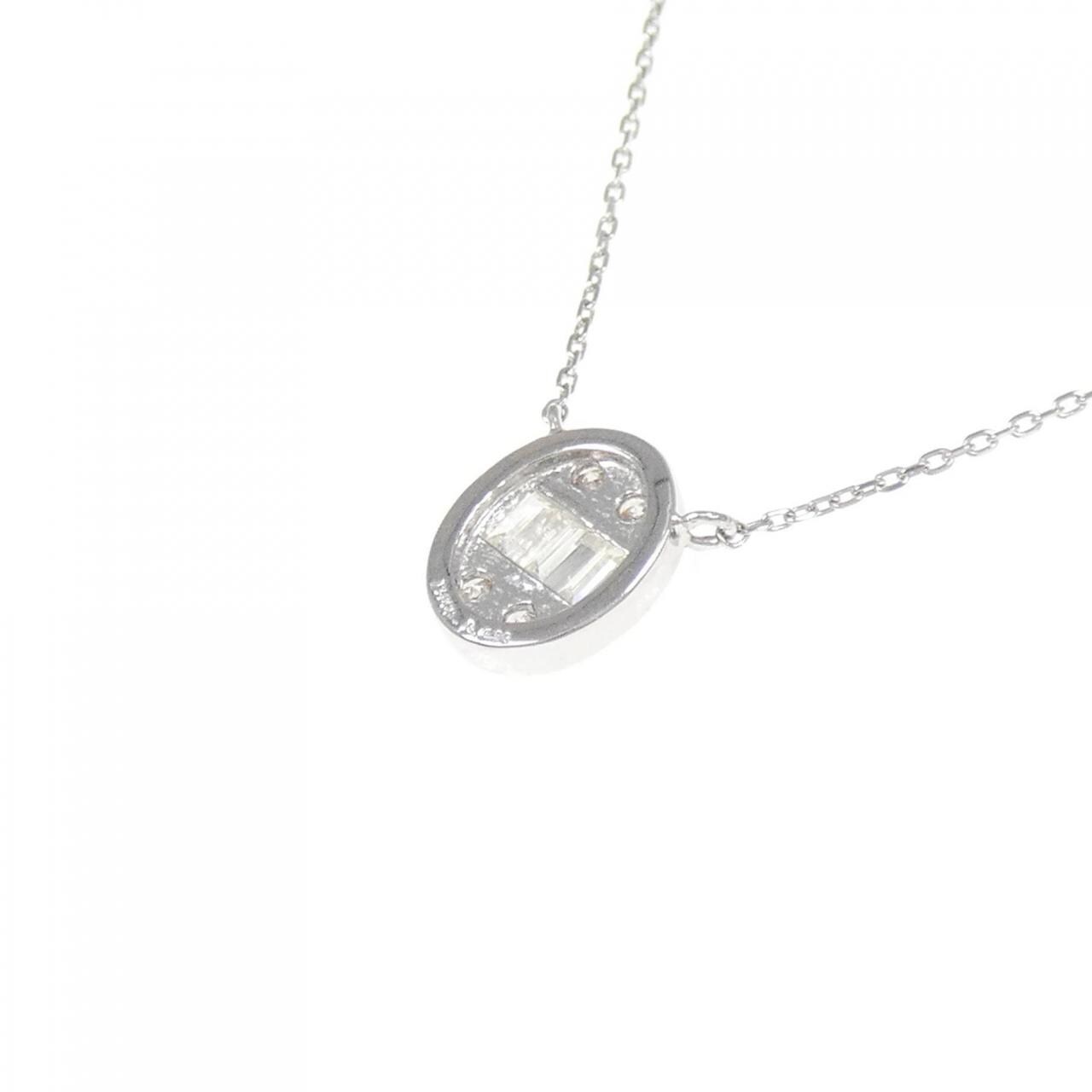 【新品】PT ダイヤモンド ネックレス 0.30CT