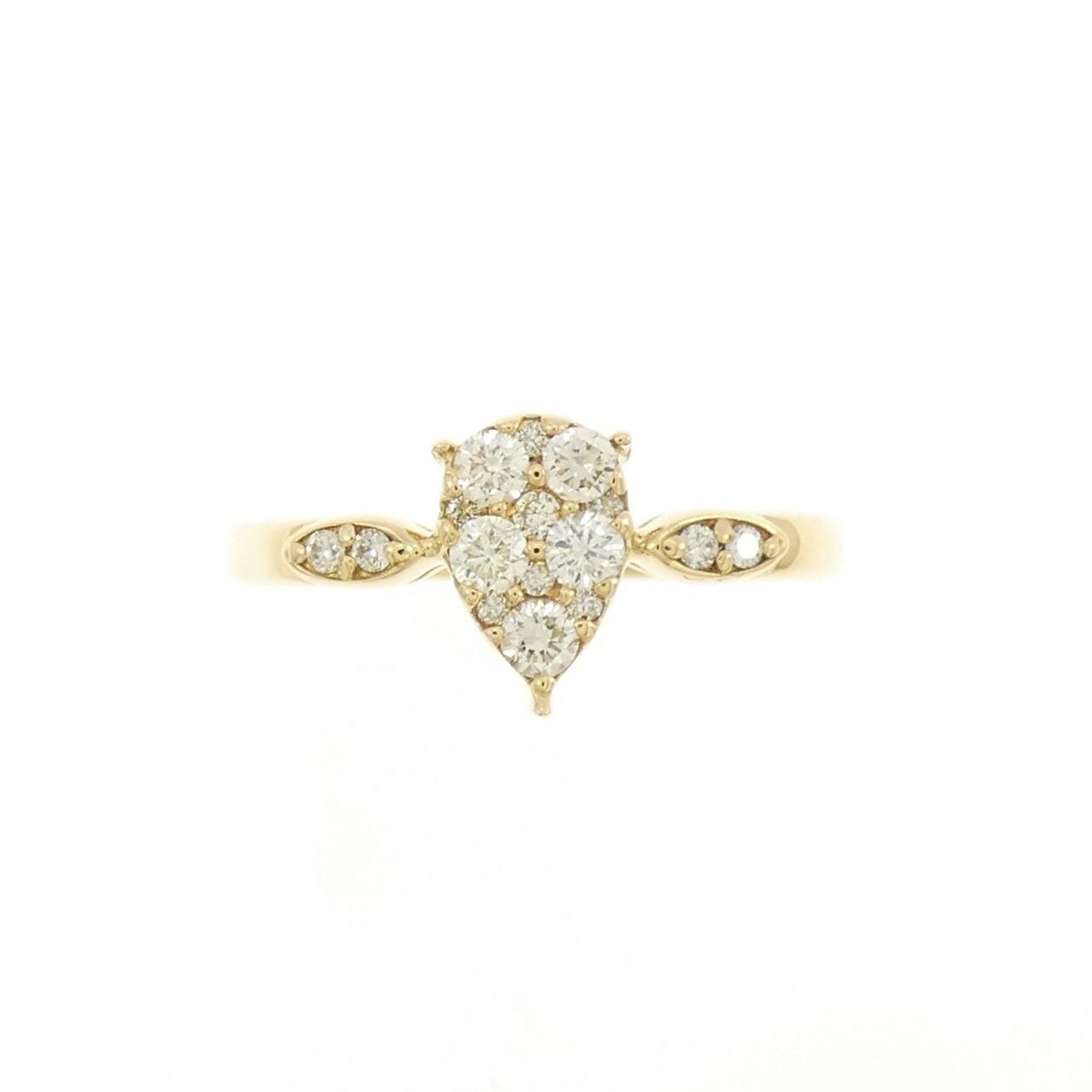 K18YG ダイヤモンド リング 0.25CT