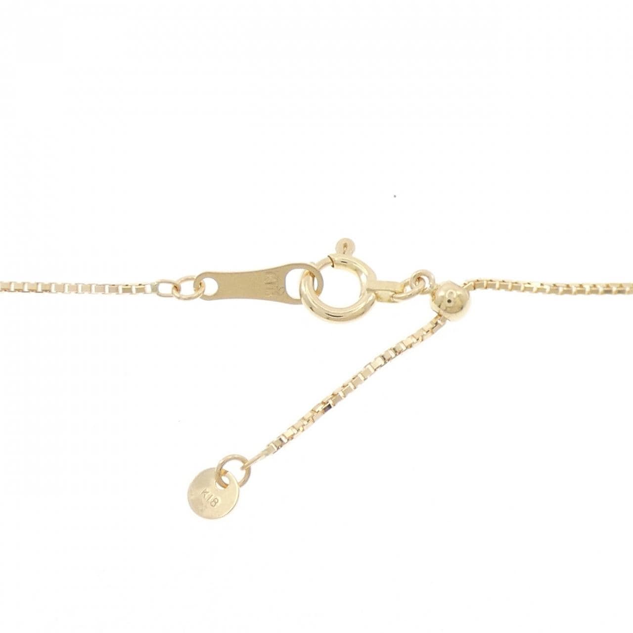 K18YG ダイヤモンド ネックレス 0.30CT