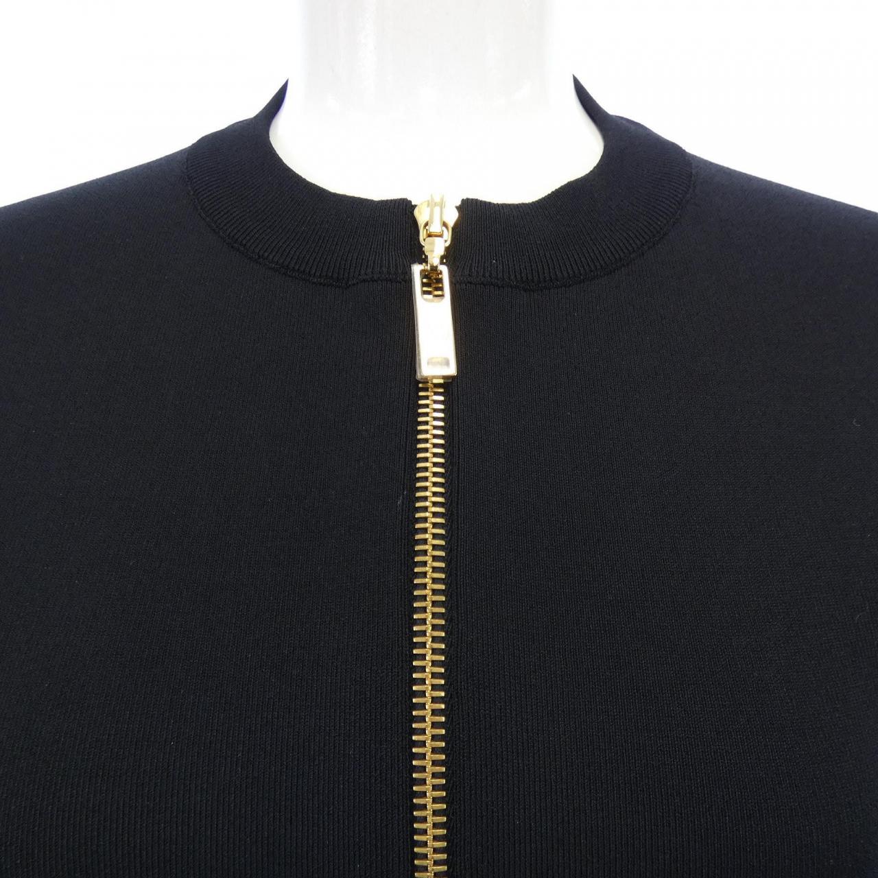 ルイヴィトン LOUIS VUITTON バイマテリアルAラインニットドレス FIKD01OUI ワンピース