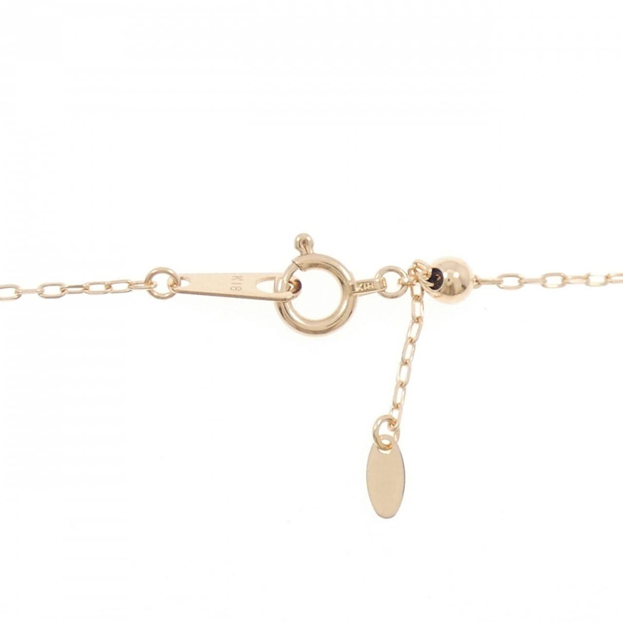 K18PG クロス ダイヤモンド ネックレス 0.30CT