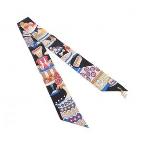 エルメス ラ パティスリー フランセーズ ツイリー チャーム 853336S スカーフ