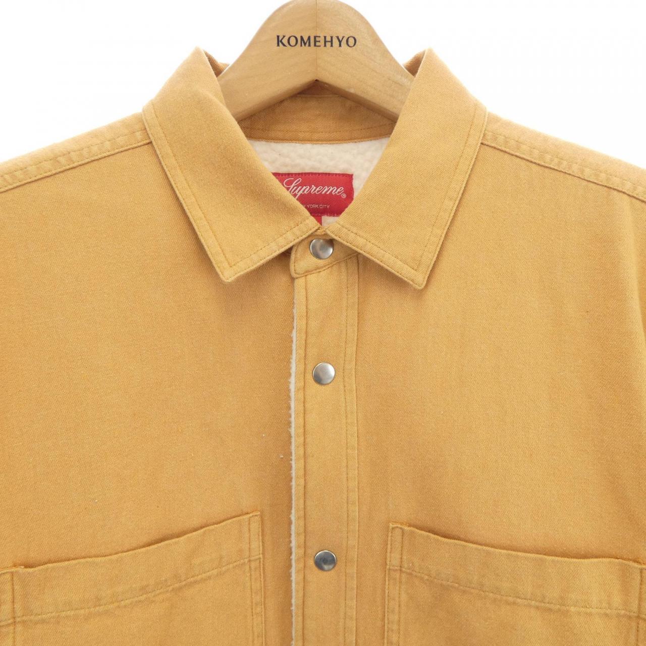 シュプリーム SUPREME Sherpa Lined Denim シャツ