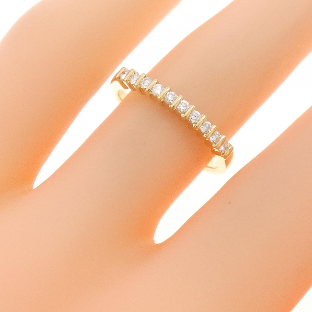 750YG ダイヤモンド リング 0.14CT