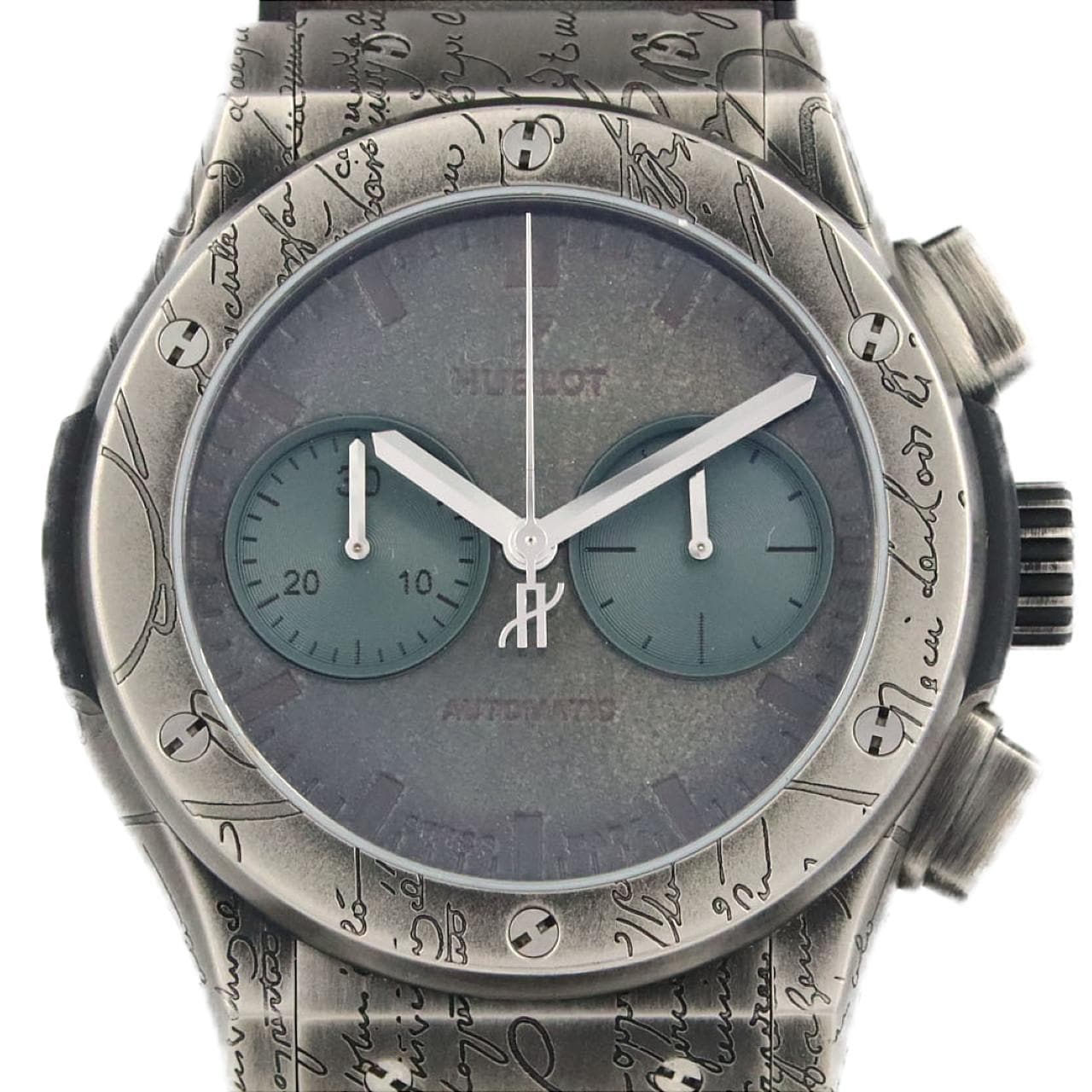 ウブロ クラシックフュージョンクロノ･ベルルッティコールドブラウン LTD 521.NX.051B.VR.BER19 TI 自動巻