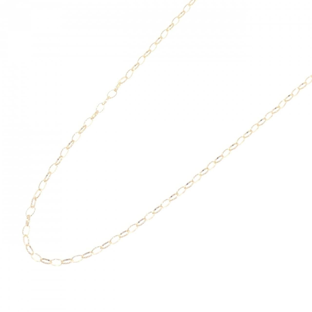 K18YG chain necklace
