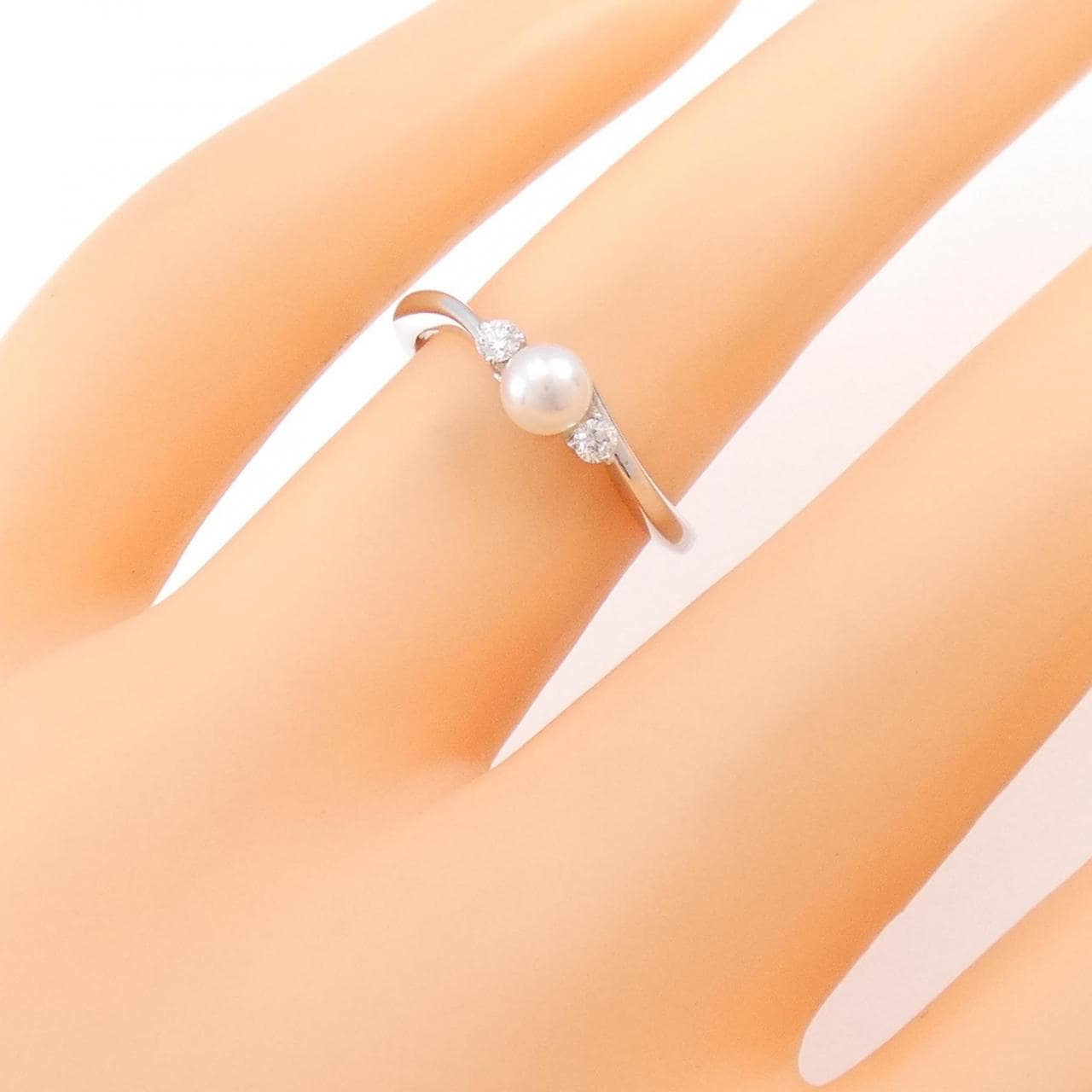 MIKIMOTO Akoya Pearl Ring 4.1mm
