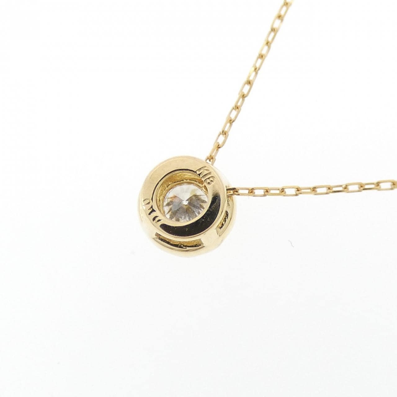K18YG ダイヤモンド ネックレス 0.10CT