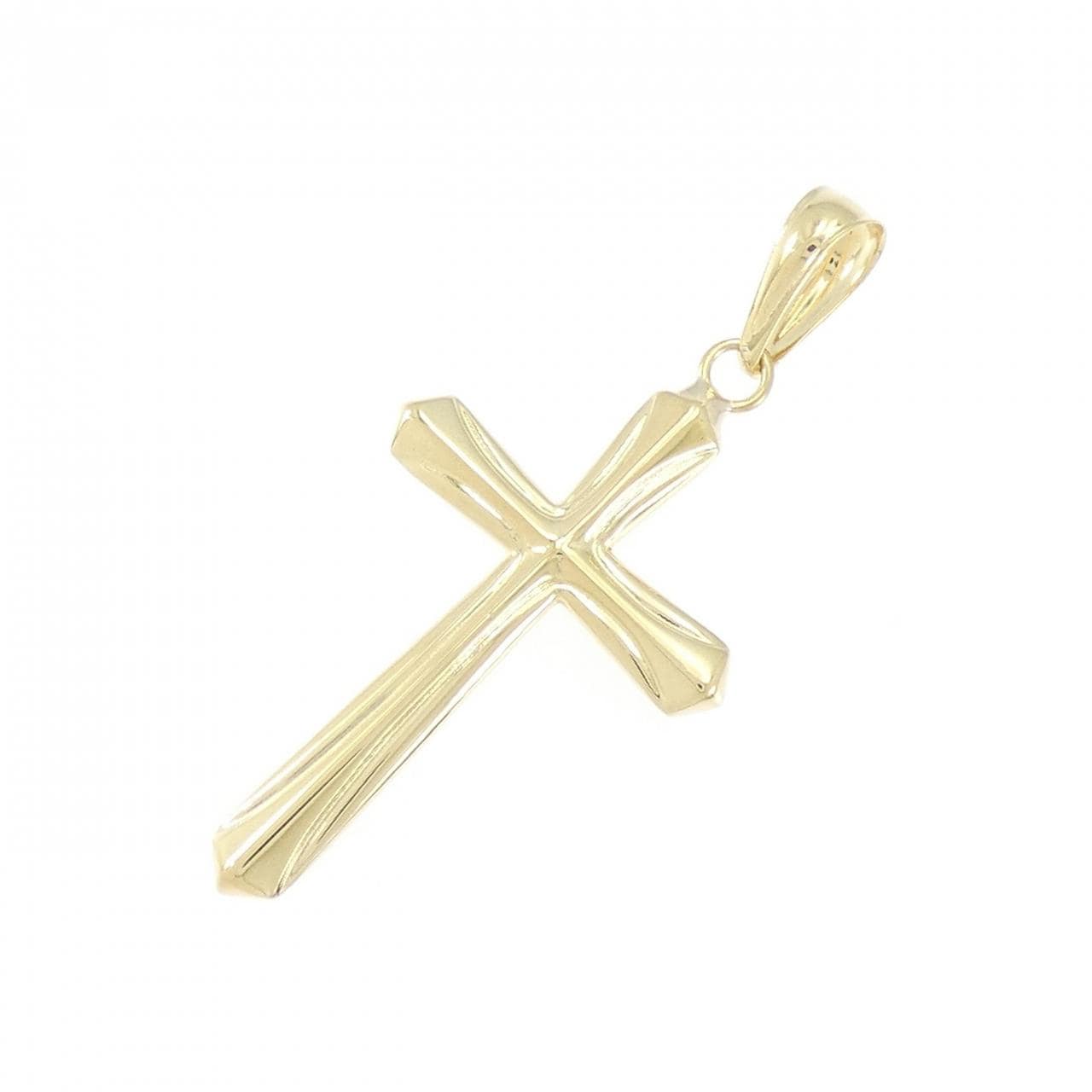 K18YG十字架吊墜