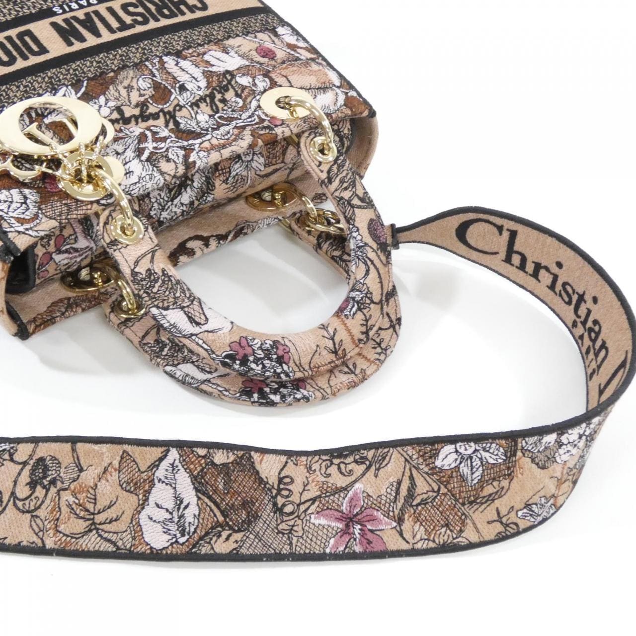Christian DIOR JARDIN MAGIQUE Lady D-Light 中号 M0565ORZI 包