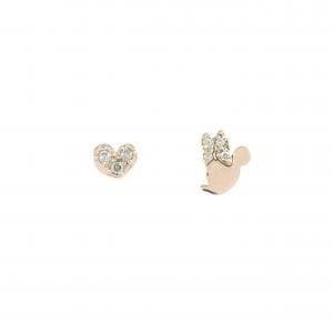 K10PG ダイヤモンド ピアス