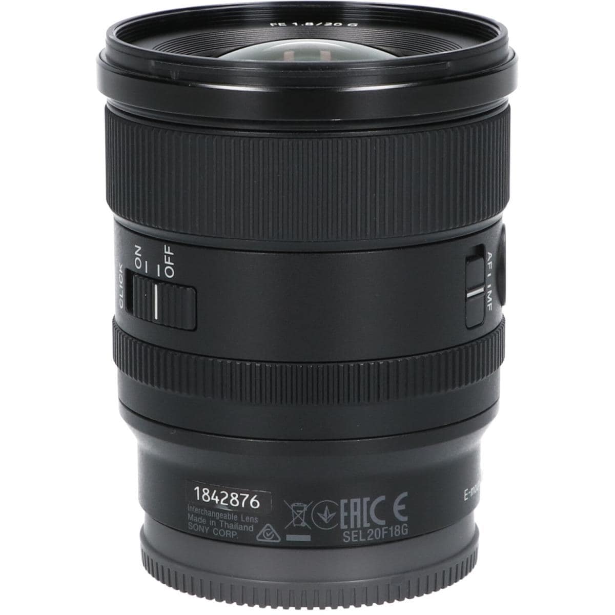 SONY FE20mm F1.8G(SEL20F18G)