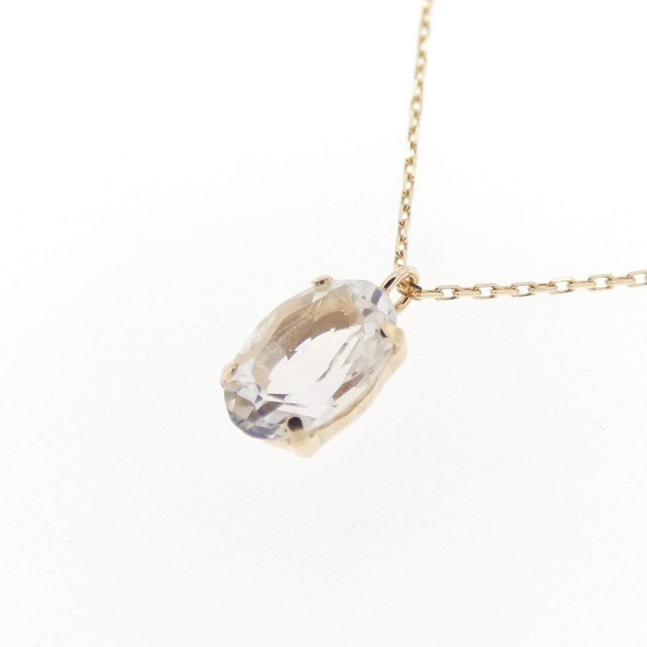 [BRAND NEW] K10YG Labradorite Necklace