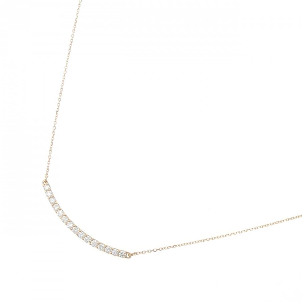 【新品】K18YG ダイヤモンド ネックレス 0.302CT