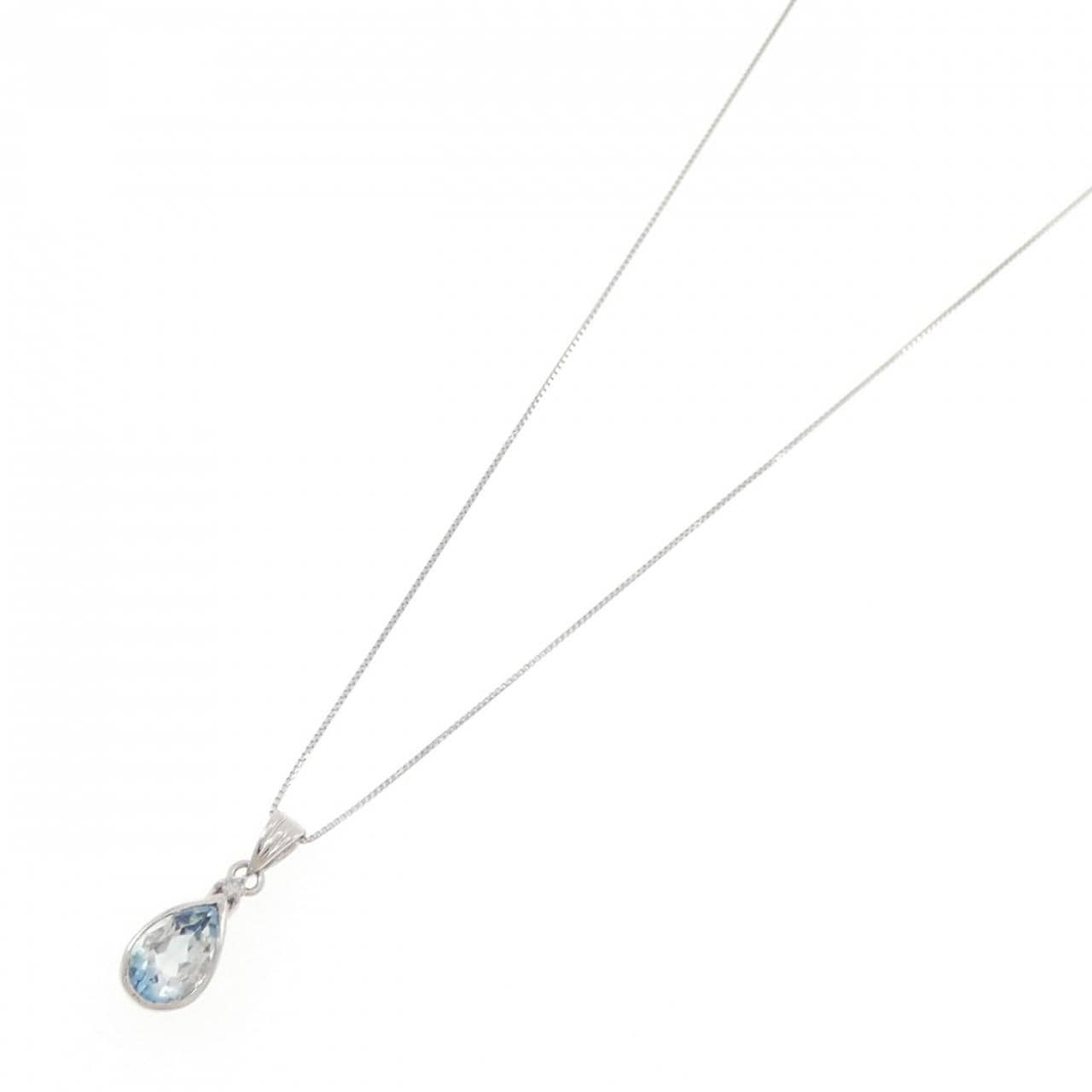 PT900/PT850 アクアマリン ネックレス 1.19CT