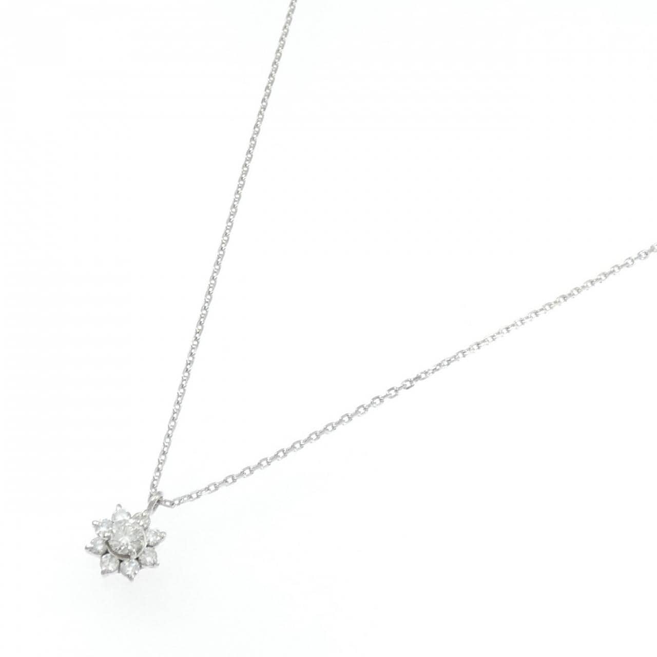 PT900/PT850 ダイヤモンド ネックレス 0.21CT