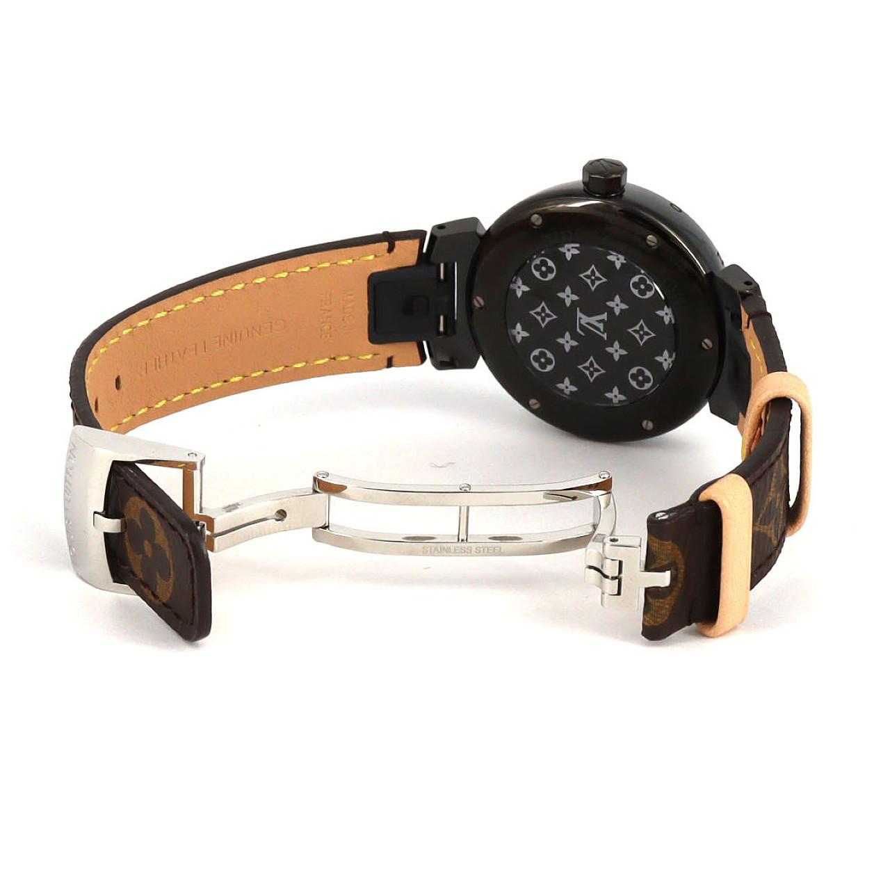 ルイヴィトン タンブール･12P QA048 SS クォーツ