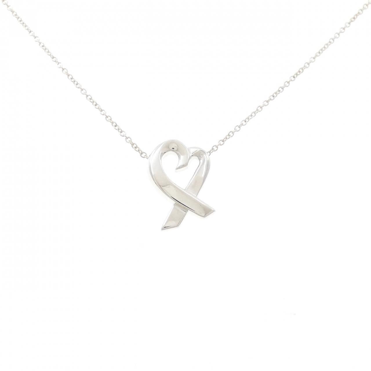 ティファニー ラビングハート スモール ネックレス