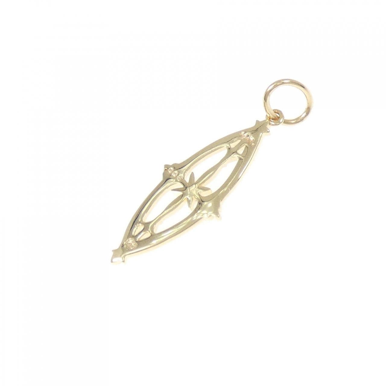 アガット ダイヤモンド ペンダント 0.005CT