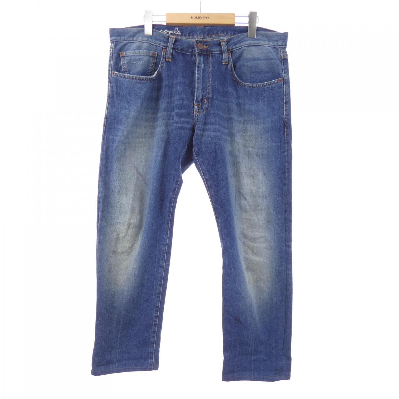 (+)PEOPLE ジーンズ