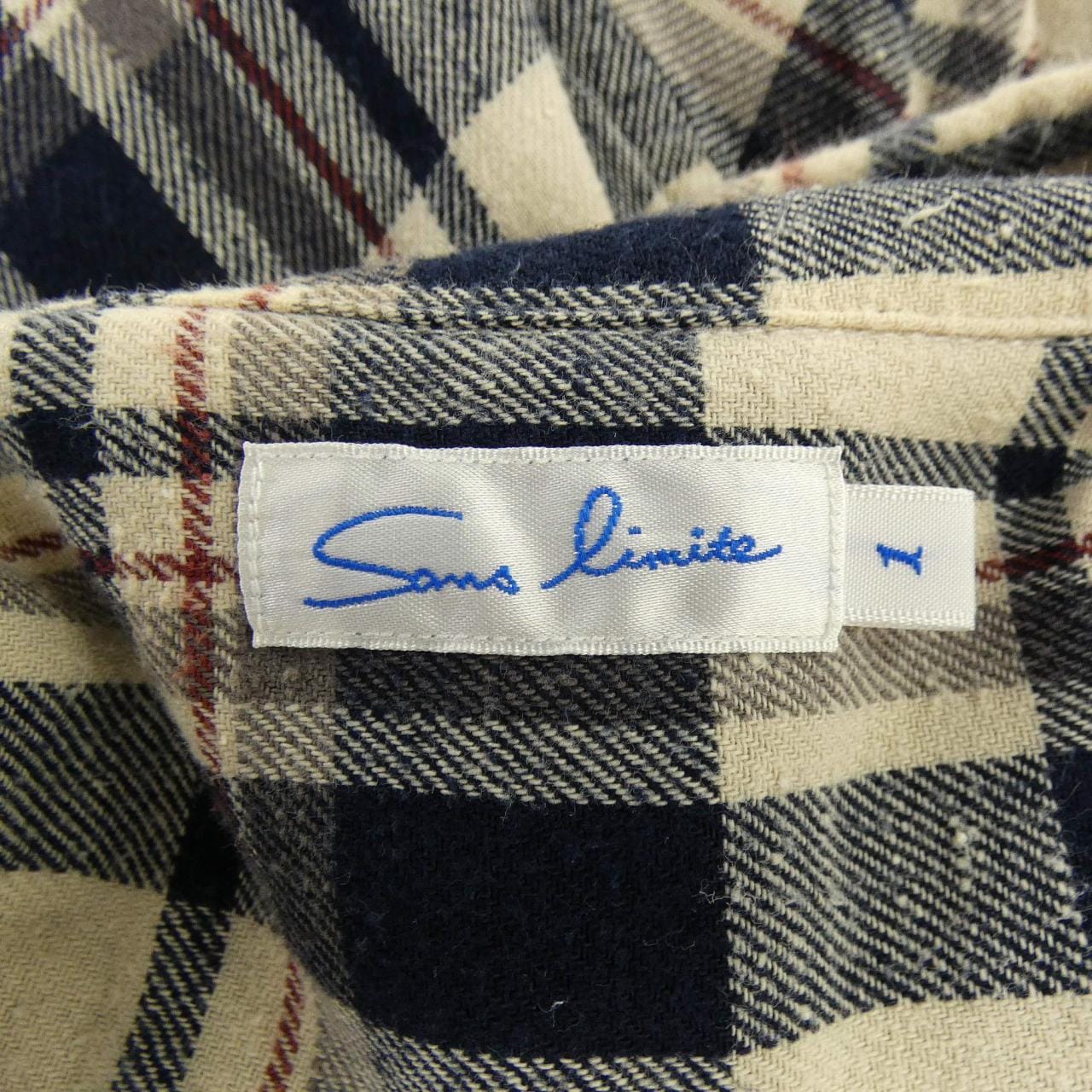SANS LIMITE シャツ