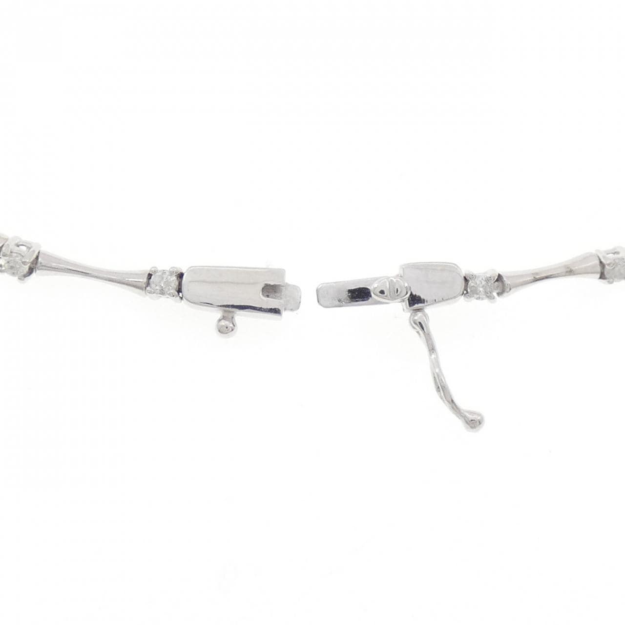 K14WG ダイヤモンド ブレスレット 0.32CT