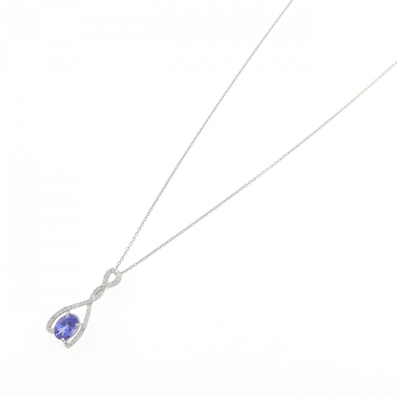 PT900/PT850 タンザナイト ネックレス 1.16CT