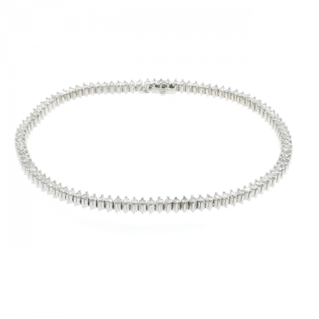 PT850 ダイヤモンド ブレスレット 2.00CT