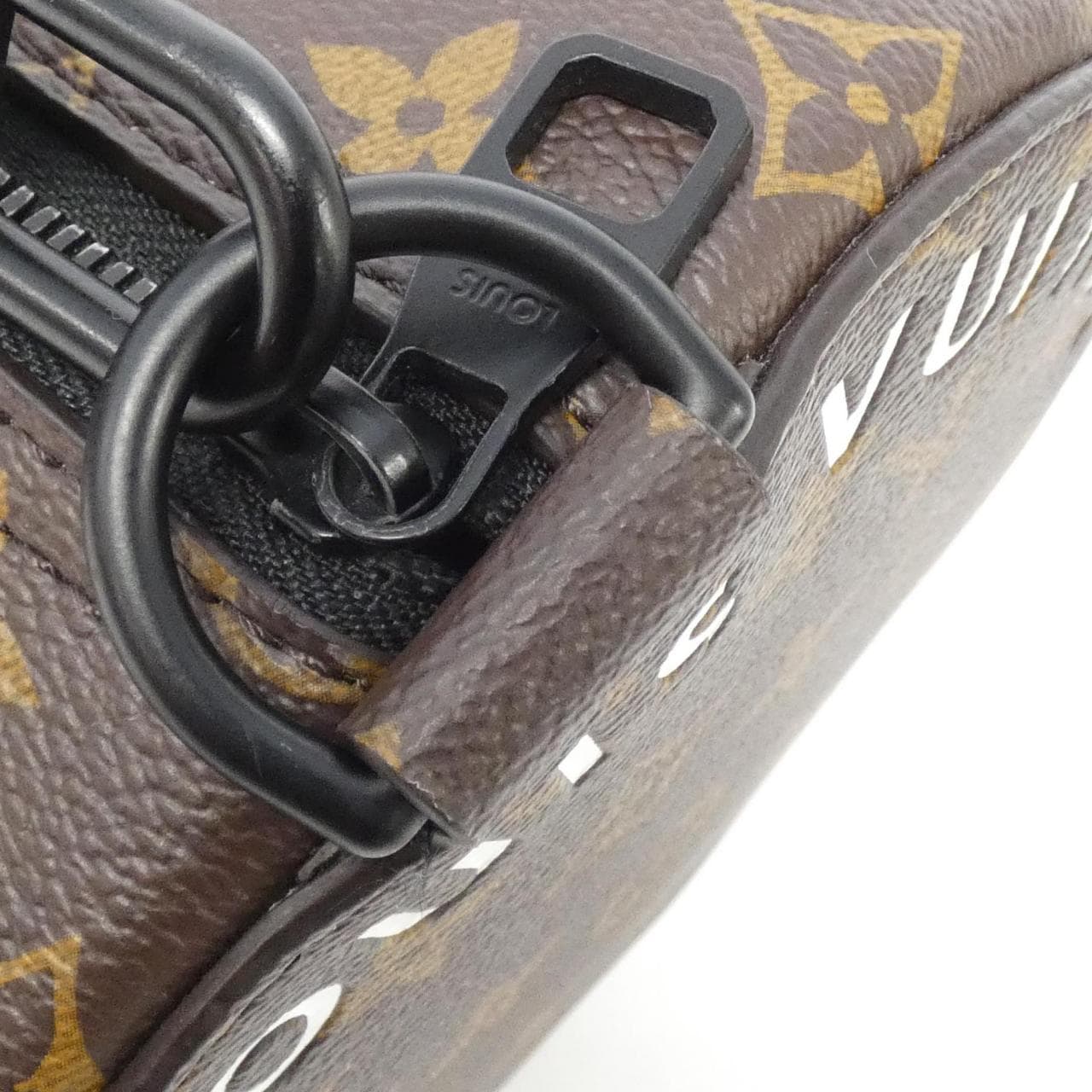 LOUIS VUITTON Monogram Macassar Soft Porochon M46691 单肩包