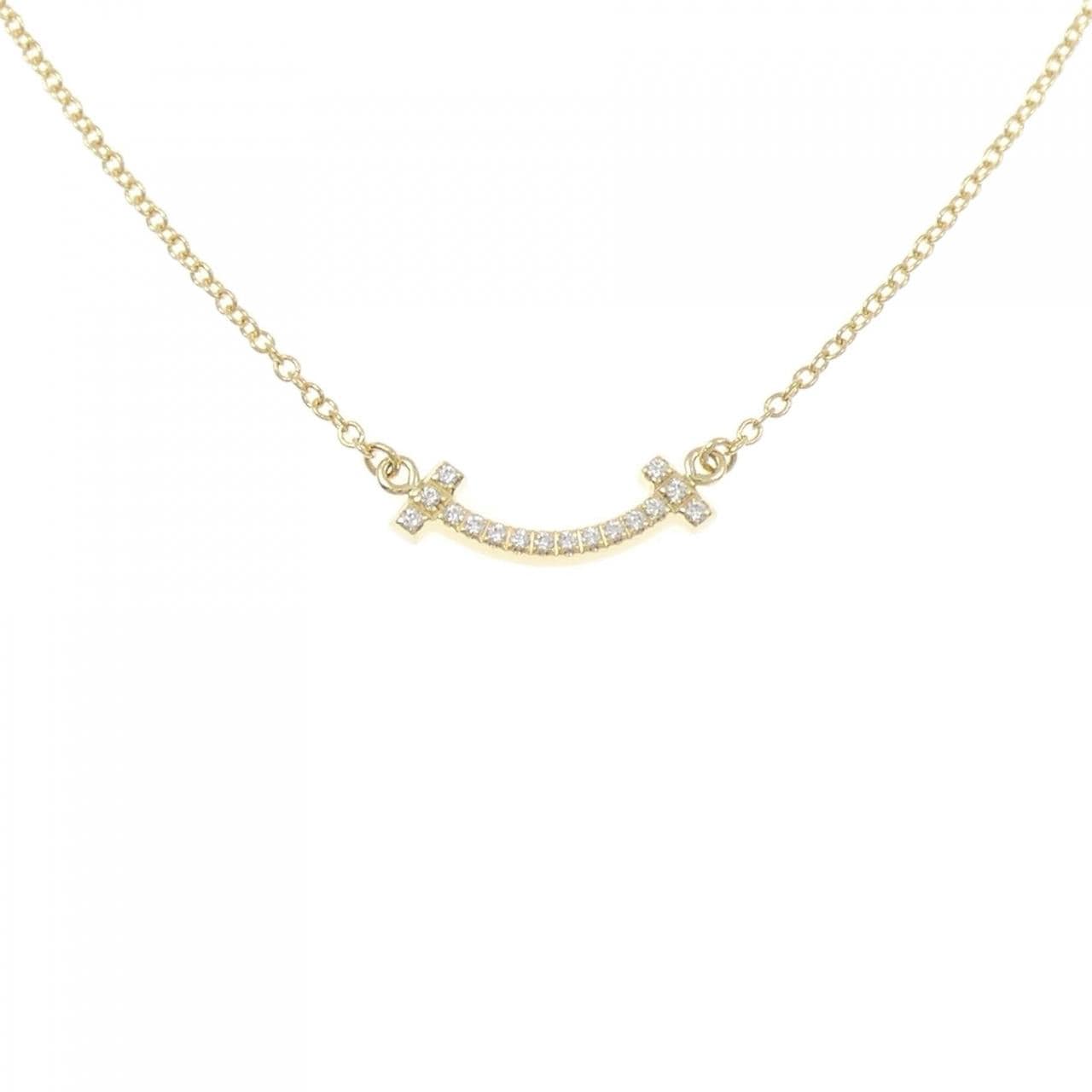 ティファニー Tスマイル ミニ ネックレス