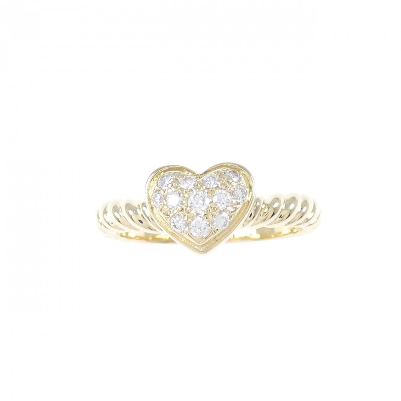ミキモト ダイヤモンド リング 0.13CT