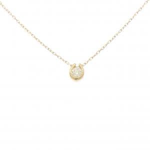 K18YG ダイヤモンド ネックレス 0.13CT