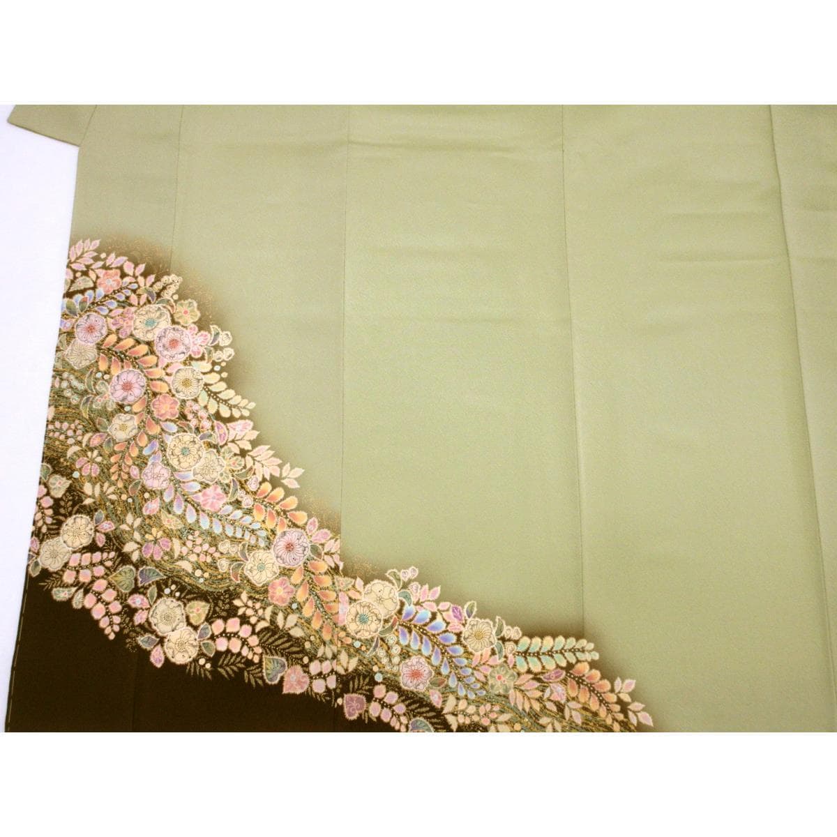 【未使用品】訪問着　【翠山工房】　きもの・長襦袢　２点セット