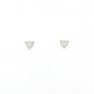 PT900 ダイヤモンド ピアス 0.30CT