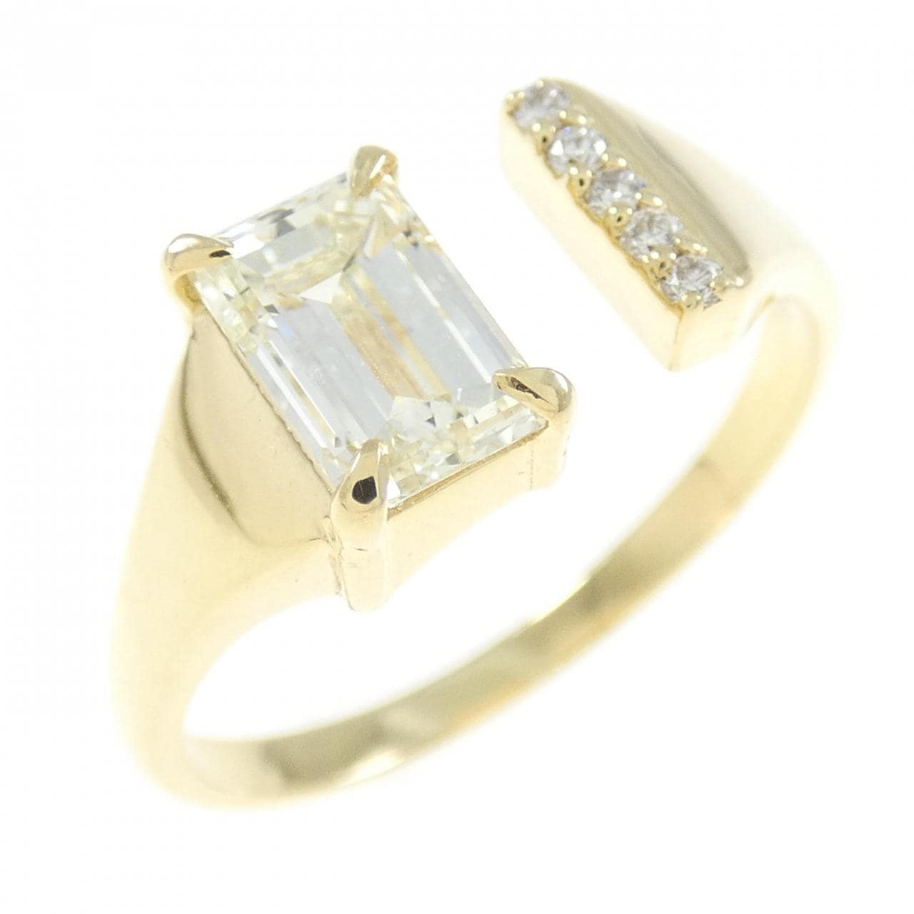 【新品】K18YG ダイヤモンド リング 1.009CT