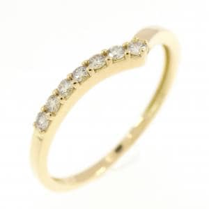 【新品】K18YG ダイヤモンド リング 0.10CT