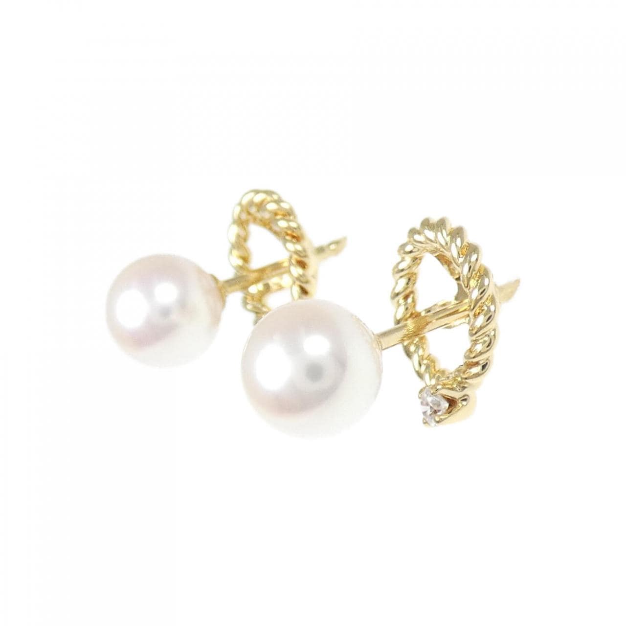 ミキモト アコヤパール ピアス 6.2mm