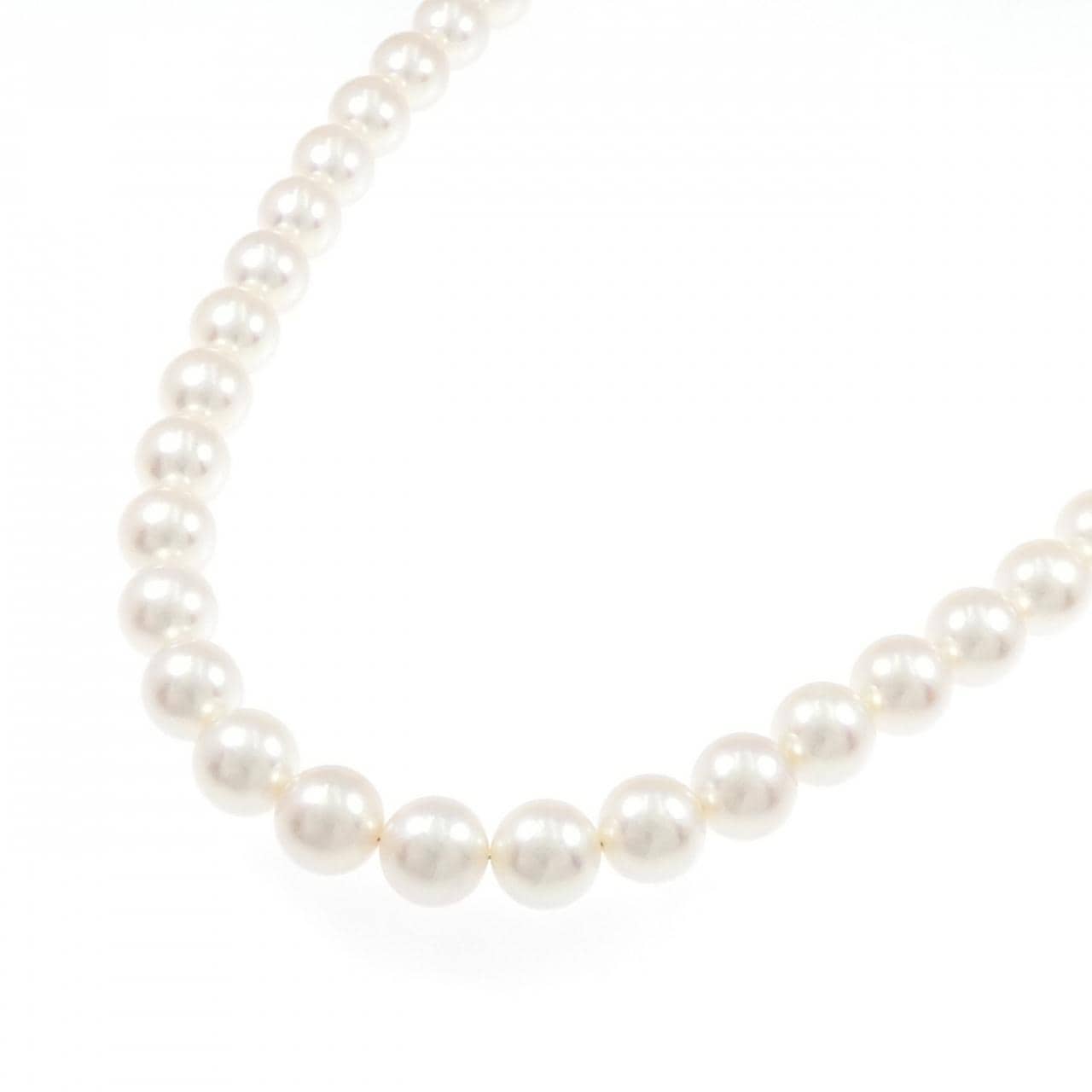 シルバークラスプ アコヤパール ネックレス 8.5-9mm