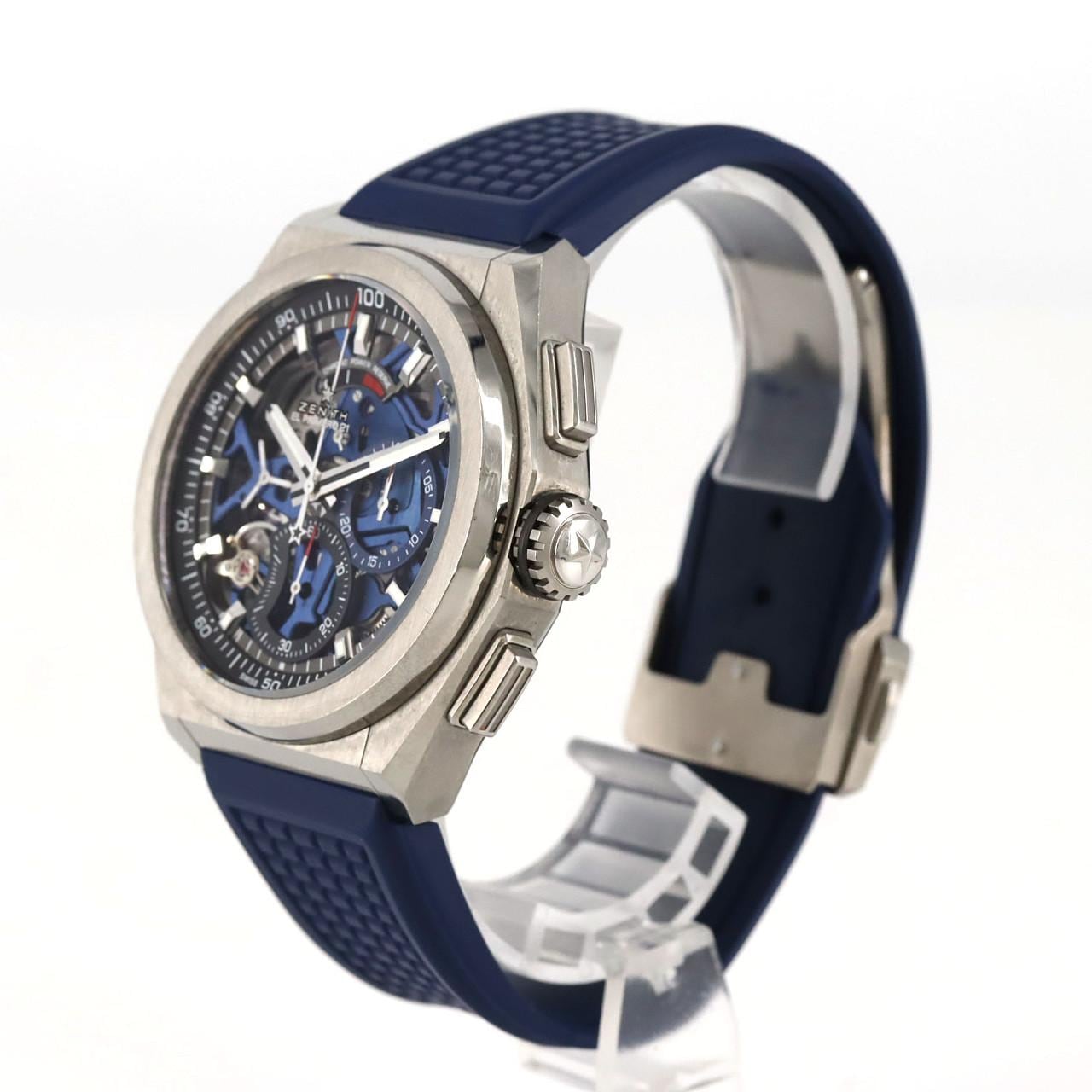 【ノーメンテナンス特価】ゼニス デファイエルプリメロ21 TI 95.9002.9004/78.R590 TI 自動巻