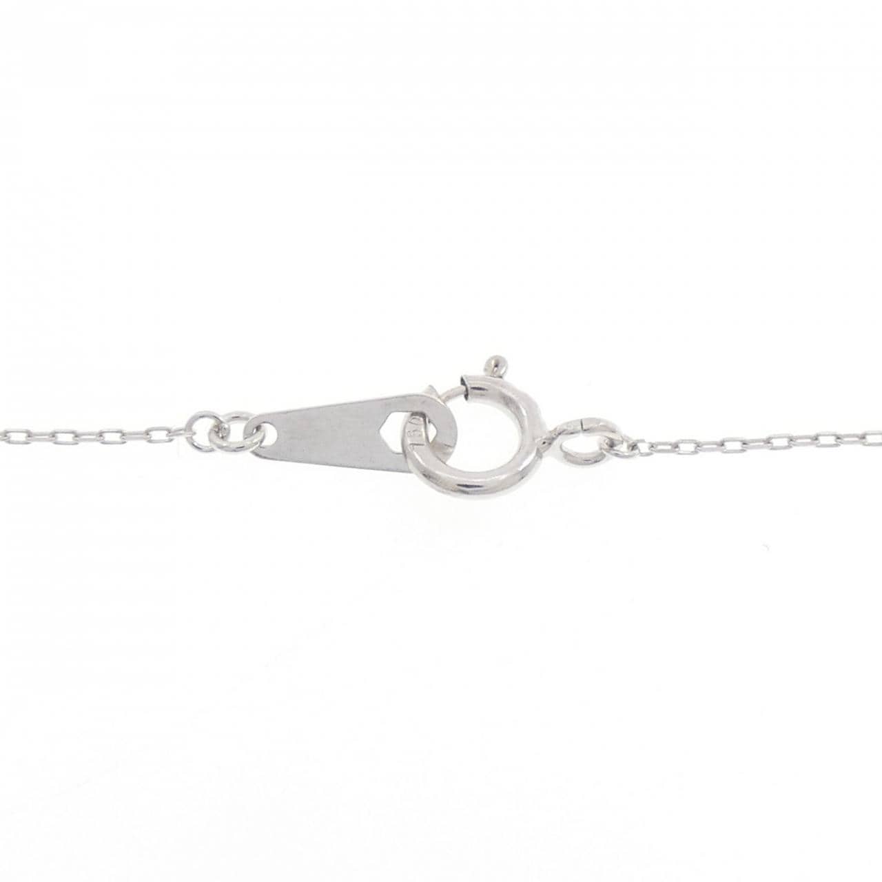 K18WG ダイヤモンド ネックレス 0.40CT