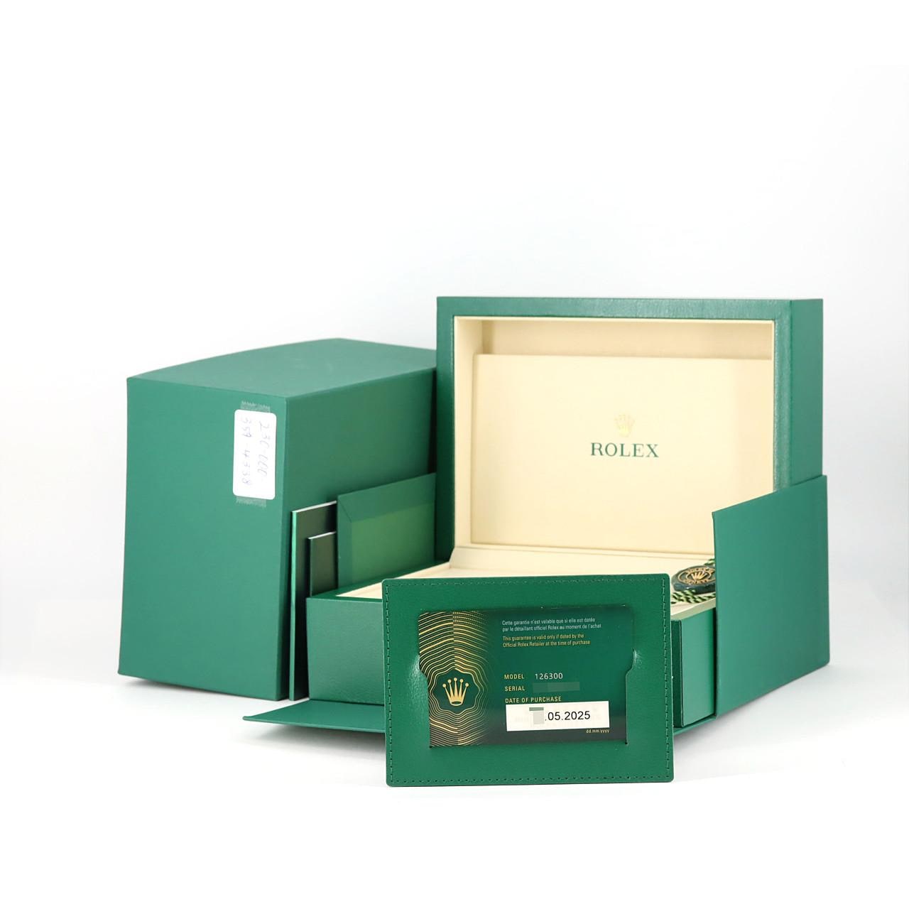 ロレックス デイトジャスト 126300･5 SS 自動巻 ランダム番