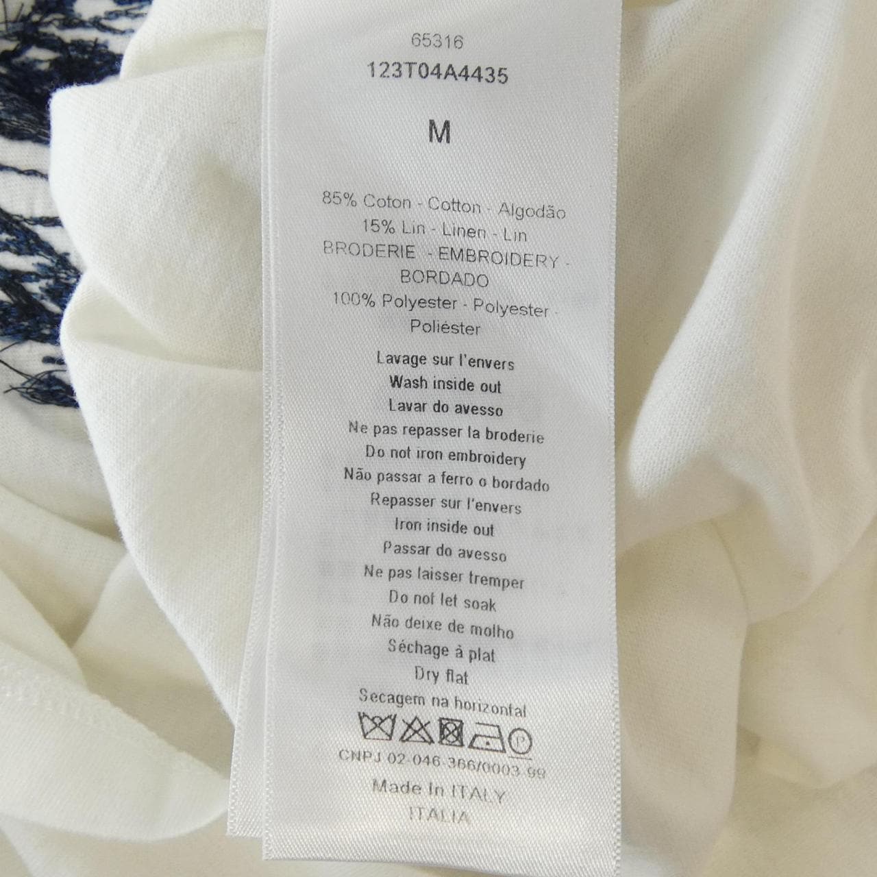 クリスチャンディオール CHRISTIAN DIOR J'ADIOR 8 123T04A4435 Tシャツ