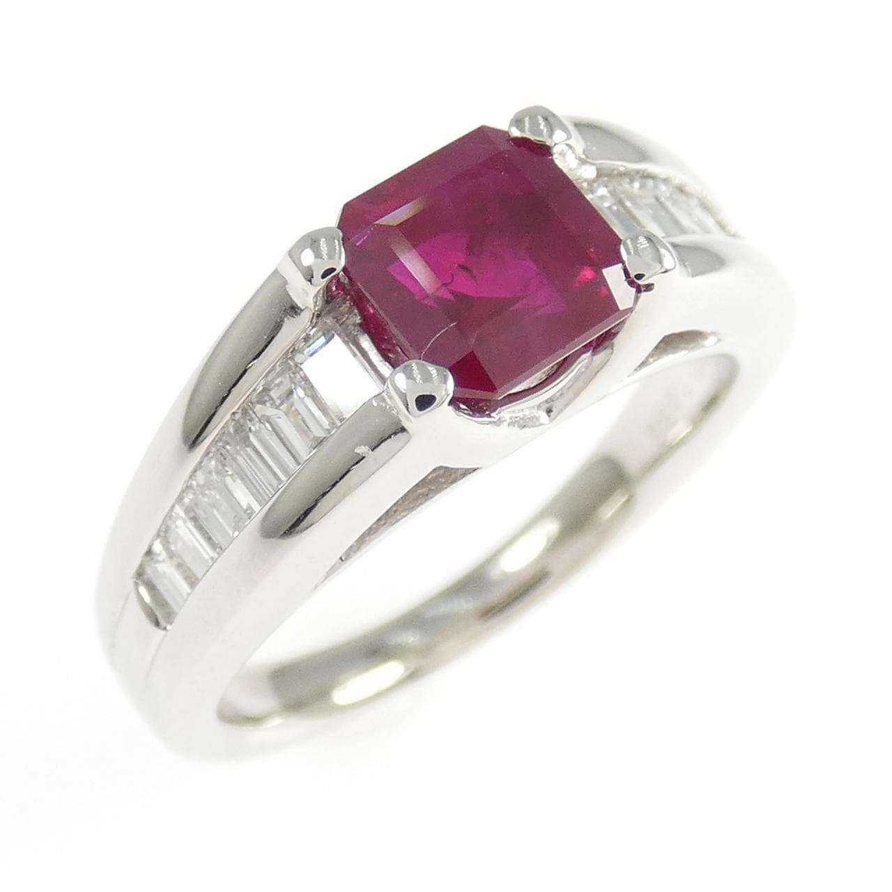 PT900 ルビー リング 1.485CT