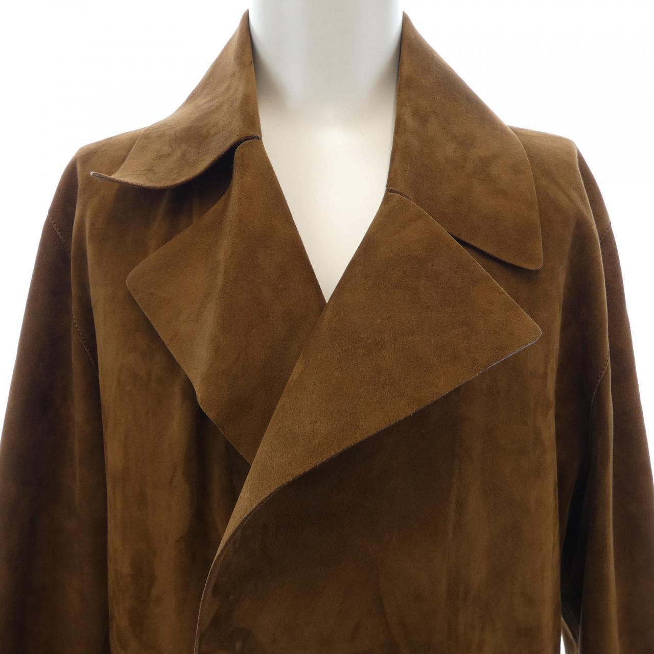 ロエベ LOEWE H110888F レザーコート