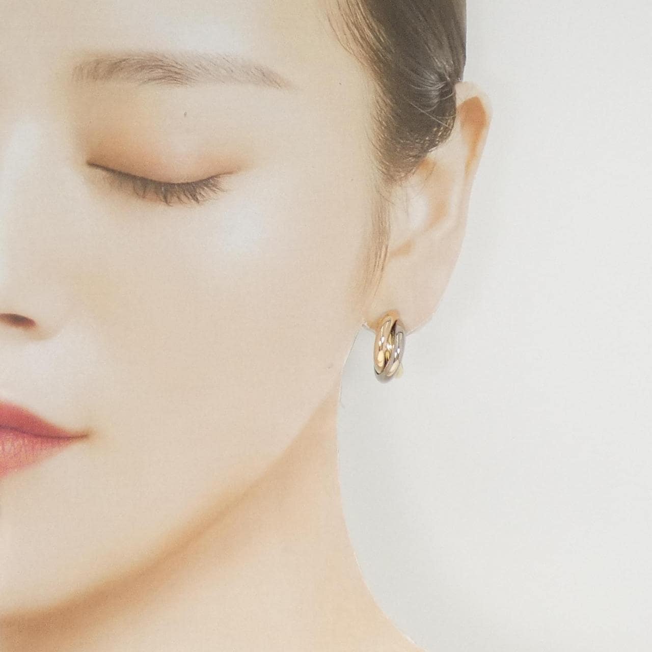 Cartier Trinity耳环