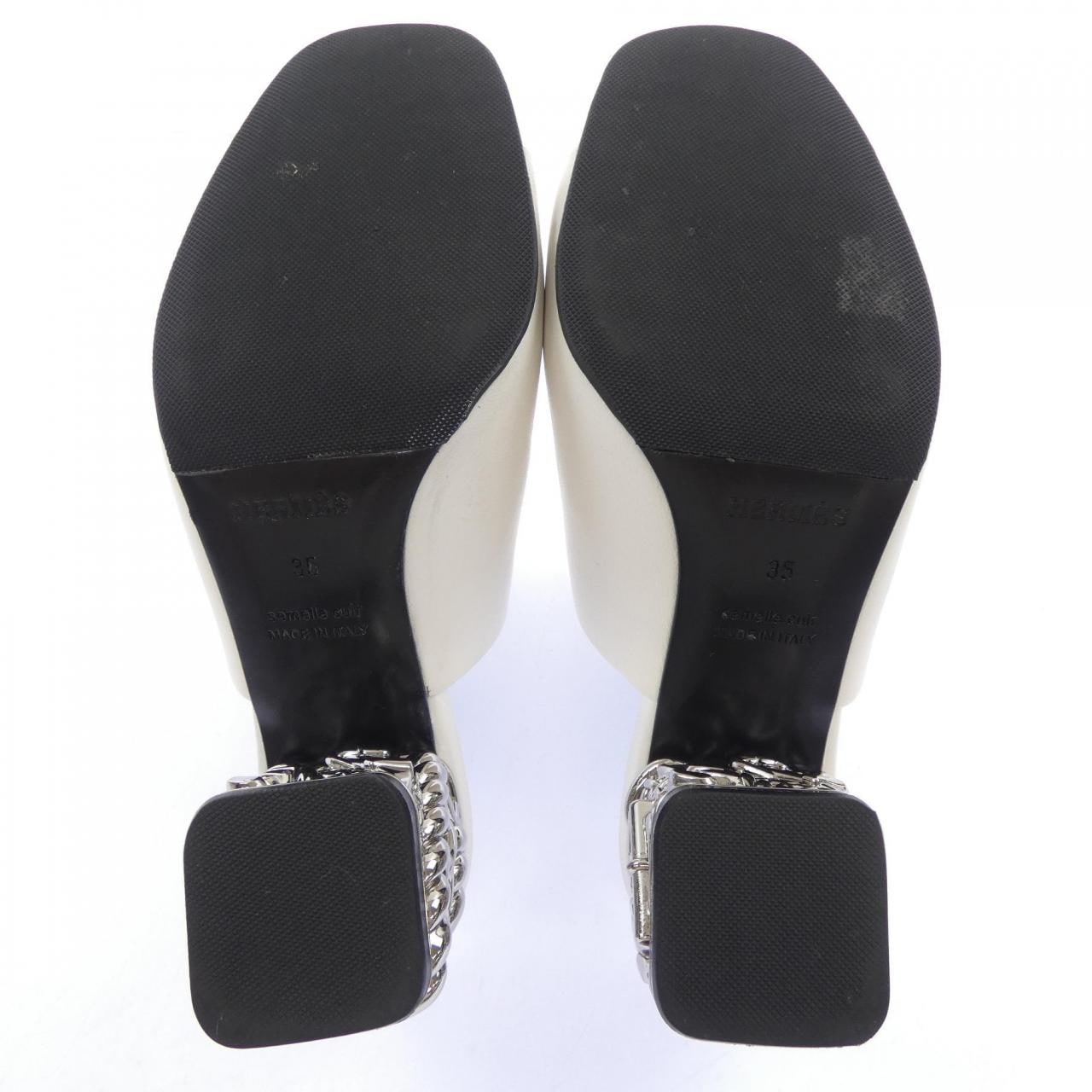 エルメス HERMES グロッシー60 GLOSSY60 シェーヌダンクル 231208Z サンダル